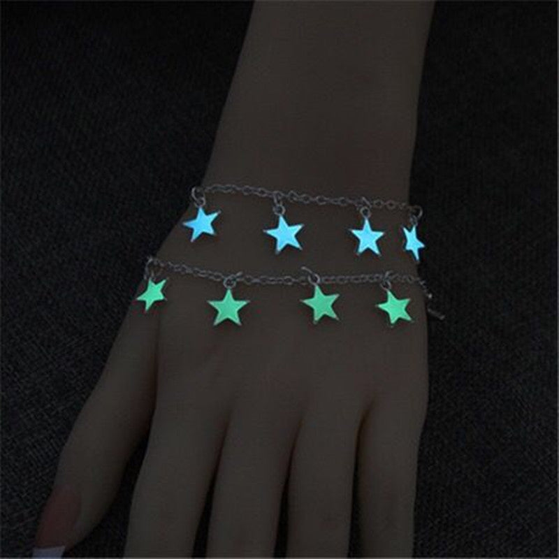 Night Glow Bracelets Creative DIY Animal Magic Tricks Super Sprouting Surprise Girl Luminous Bracelet Child Gifts