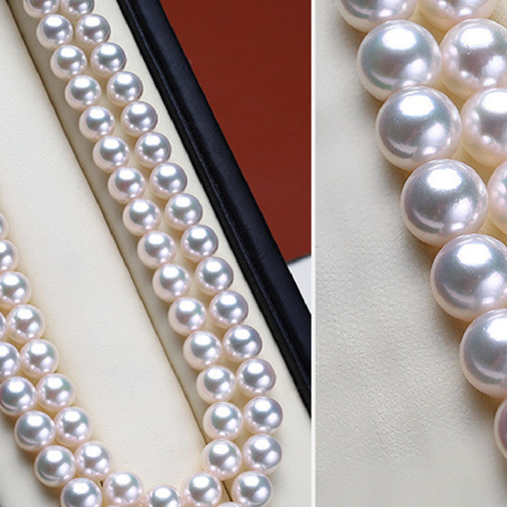 Graceful And Fashionable Sweater Pearl Necklace