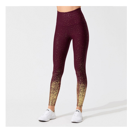 High Waist Fitness Leggings Scrunch Trousers