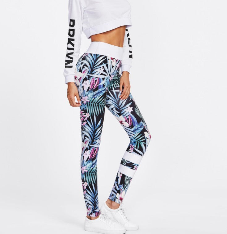 Rainforest Yoga Trousers Leggings