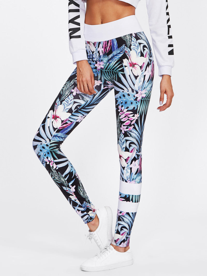 Rainforest Yoga Trousers Leggings