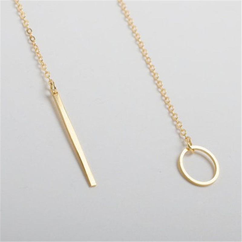 Personalized Minimal Simplistic Bar Necklace