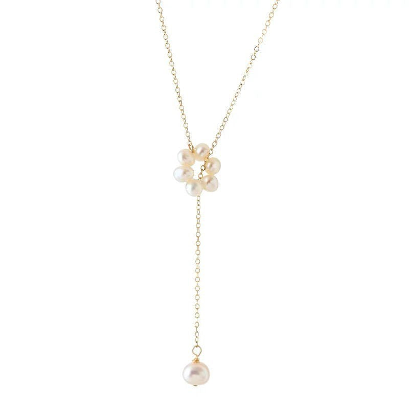 Lux Natural Pearl Necklace For Women