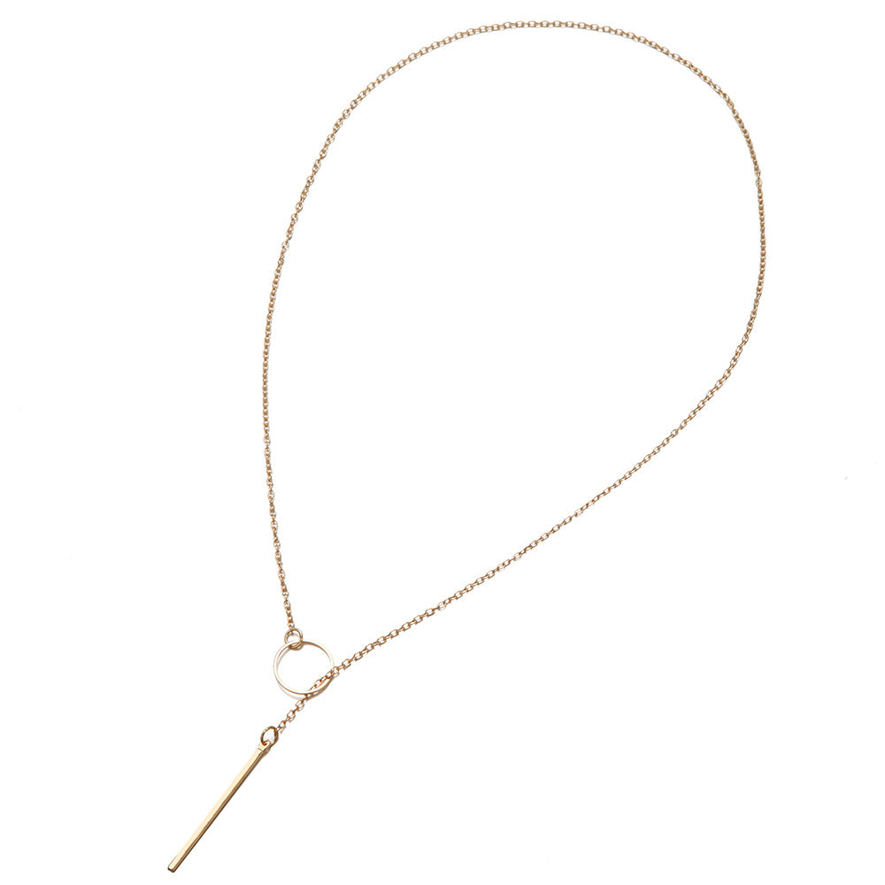 Personalized Minimal Simplistic Bar Necklace