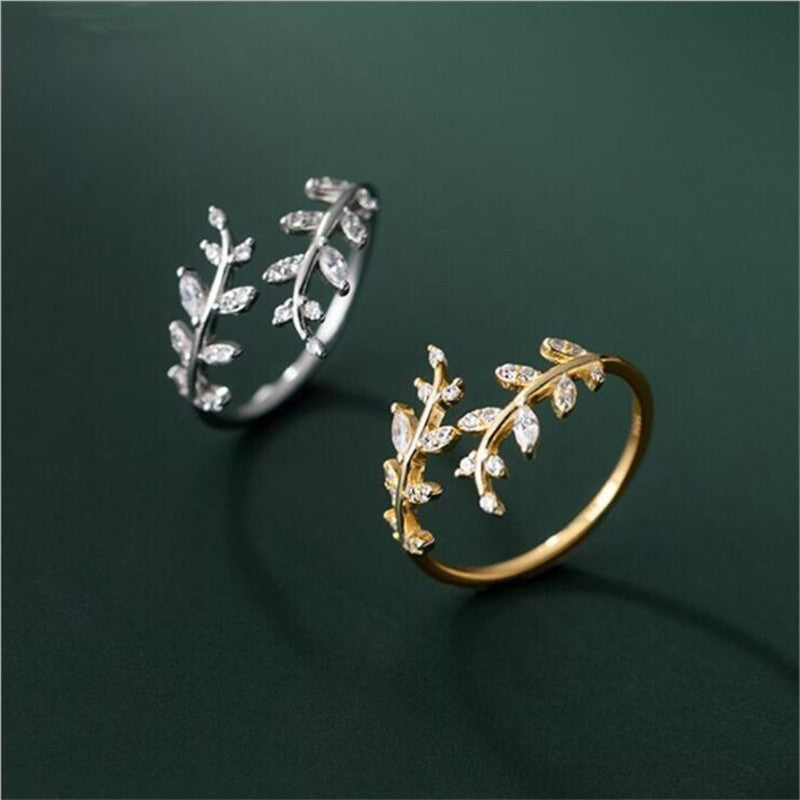 Branch Ring For Woman Fashion Spring Summer Jewelry