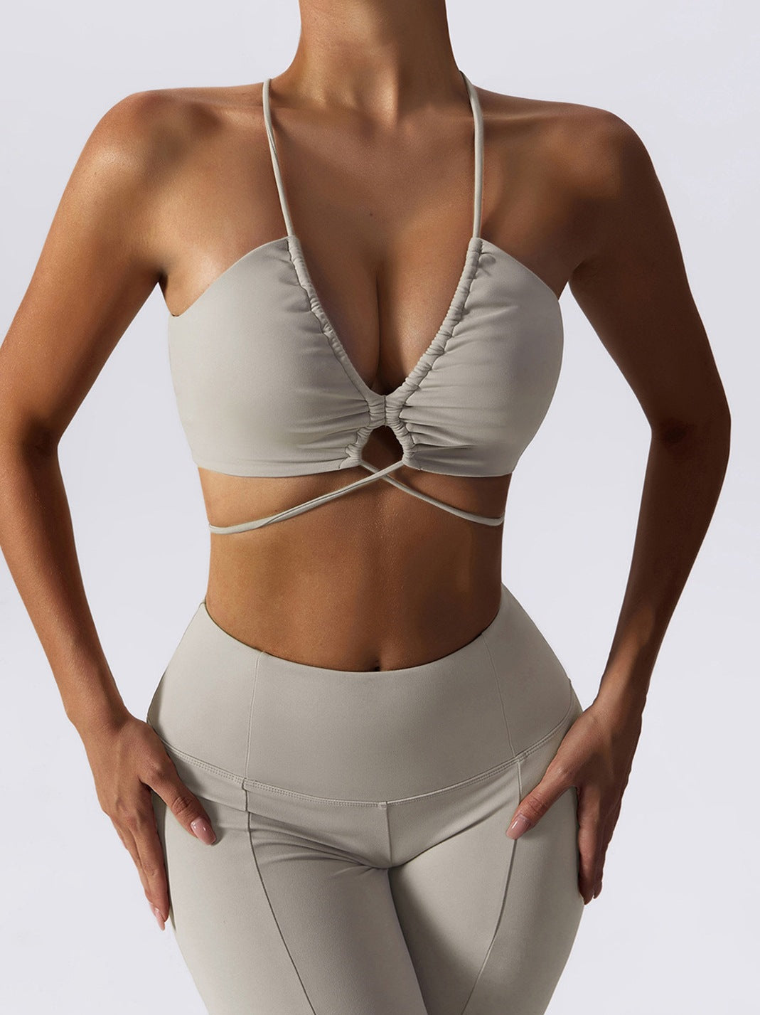 Camisole Yoga Bra Outer Wear Strap Beauty Back Suit