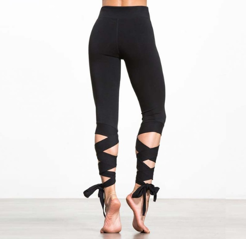 Yoga Sportswear - Yoga Fitness Dance Ballet Running Banded Tights