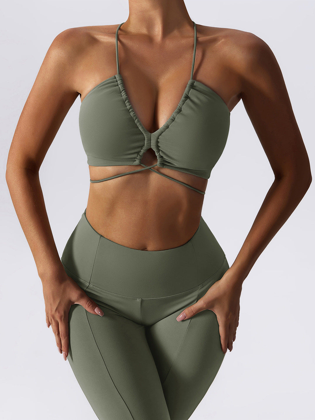 Camisole Yoga Bra Outer Wear Strap Beauty Back Suit