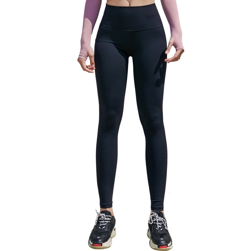 Leggings Back Waist Cross Belt Hip Lift